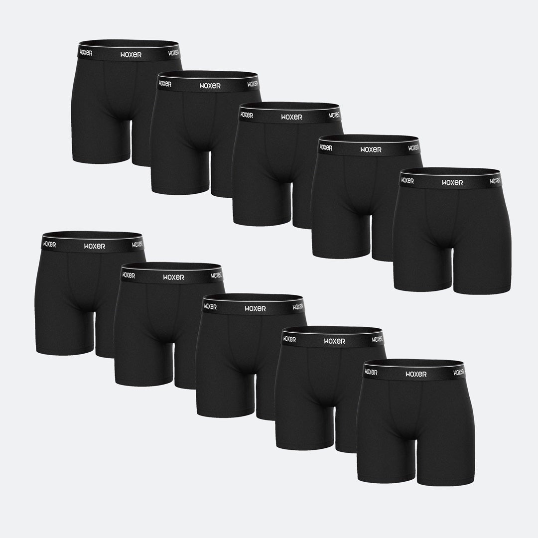Baller High Waisted Black 2.0 10-Pack