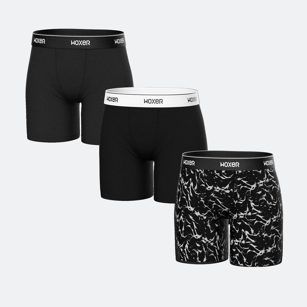 Baller High Waisted All Black 3-Pack