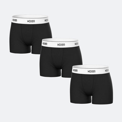 Star High Waisted Black 3-Pack
