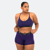 Kayla wears a size XL