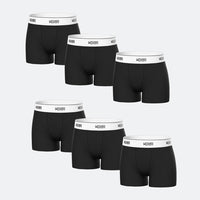 Star High Waisted Black 6-Pack