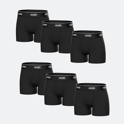 Star High Waisted Black 2.0 6-Pack