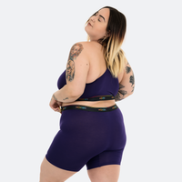 Claudia wears a size 3XL