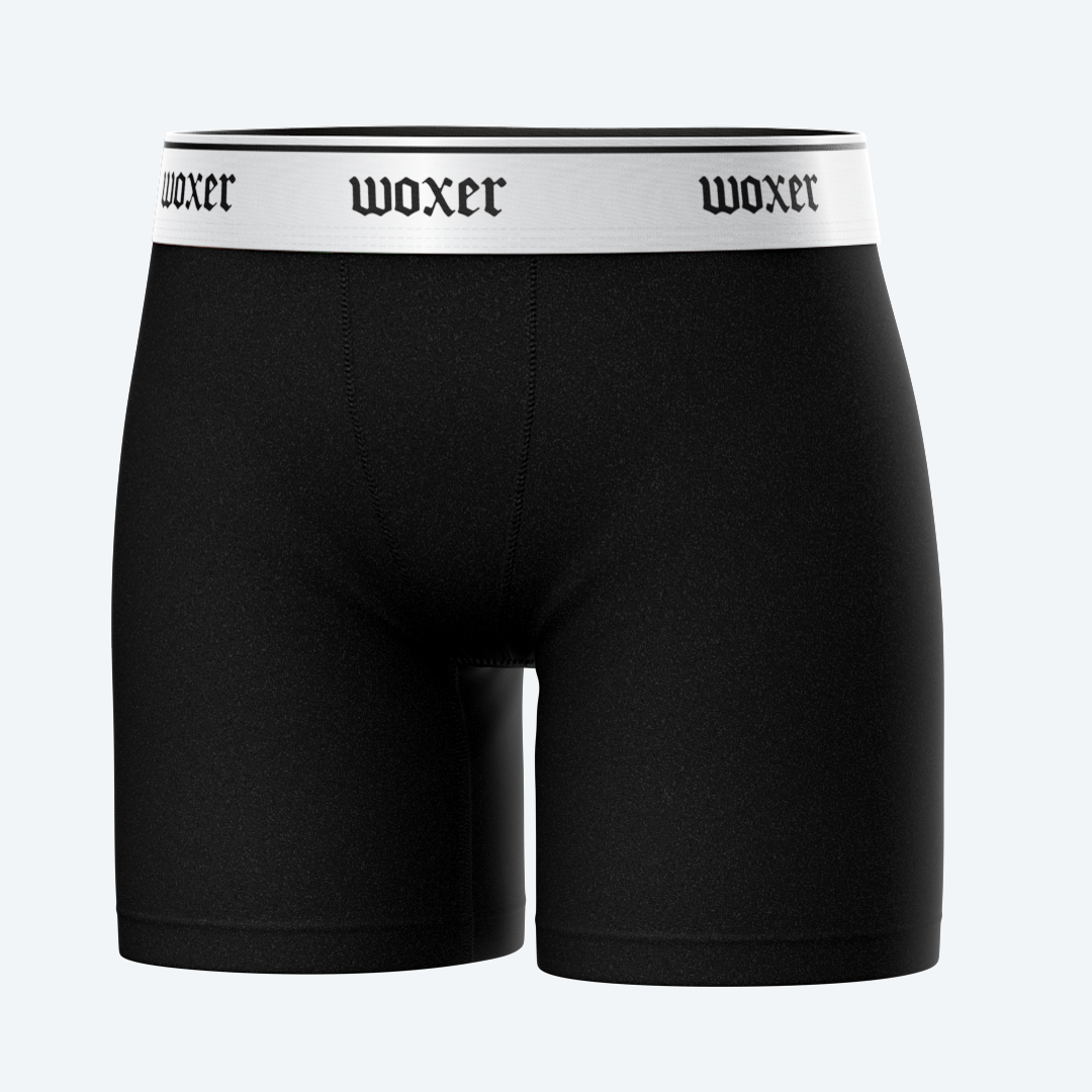 Baller High Waisted Black Chrome