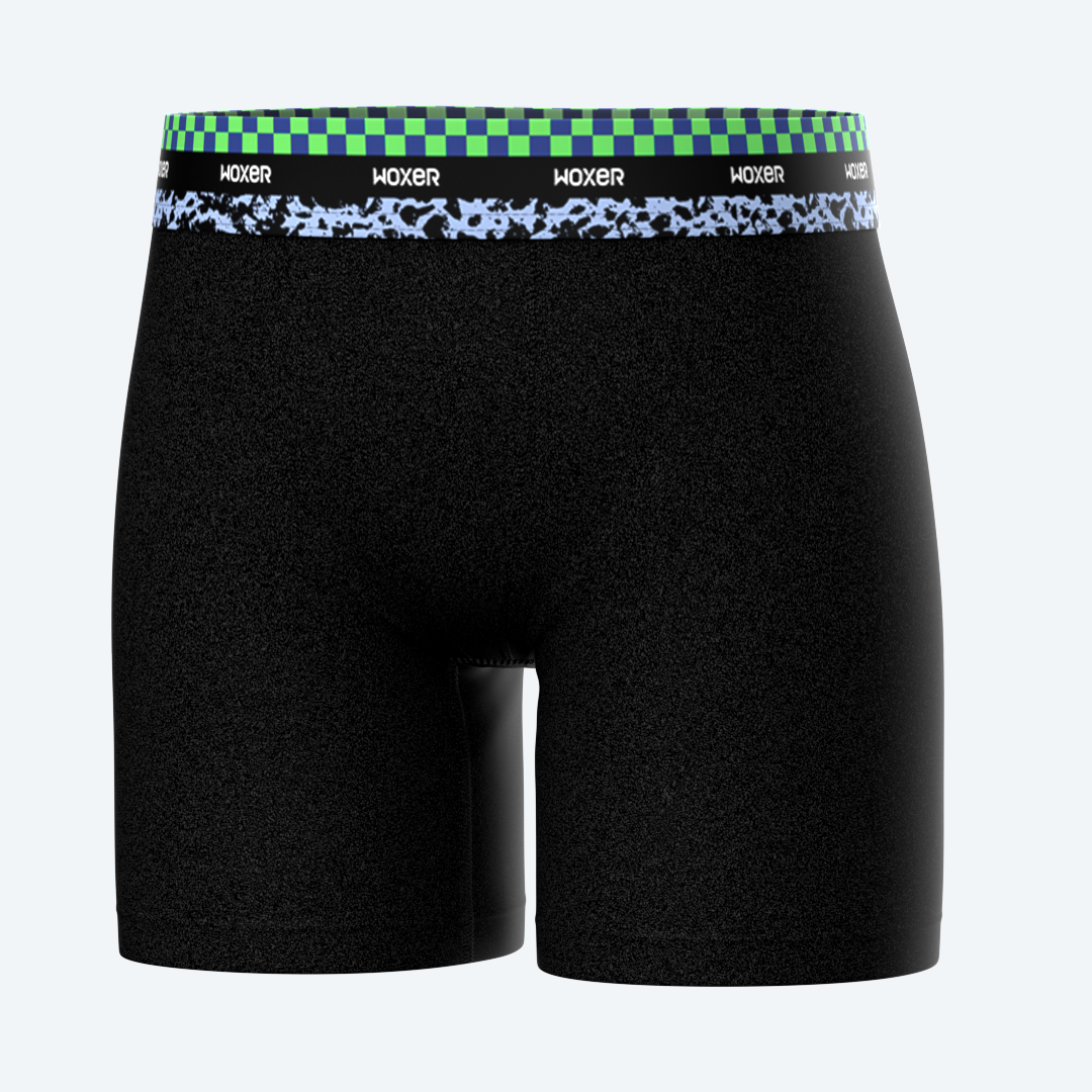 Baller High Waisted Black Diamond