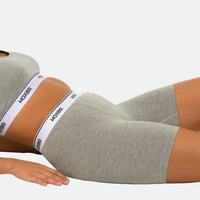 Baller High Waisted Heather Grey 6-Pack