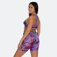Baller High Waisted Marbled