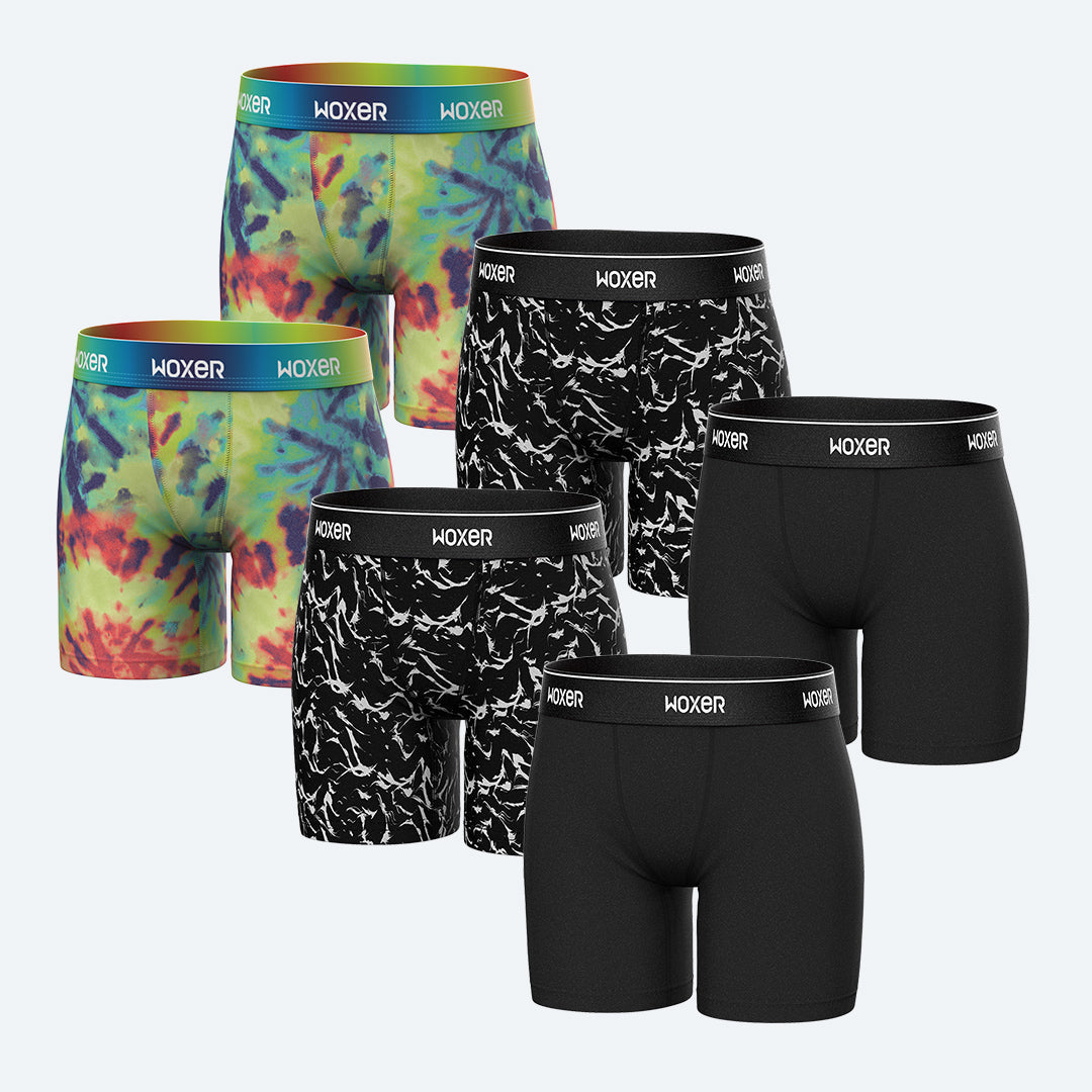 Baller High Waisted Burst 6-Pack