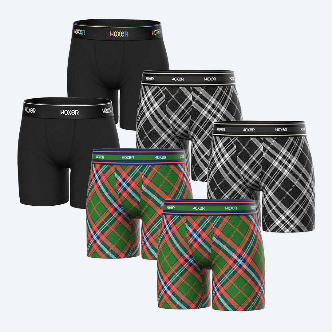 Baller High Waisted Evergreen 6-Pack