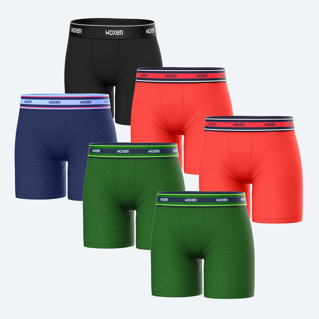 Baller High Waisted Fireside 6-Pack