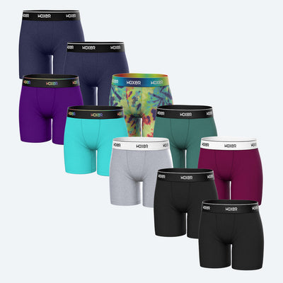 Baller High Waisted Navy Burst 10-Pack