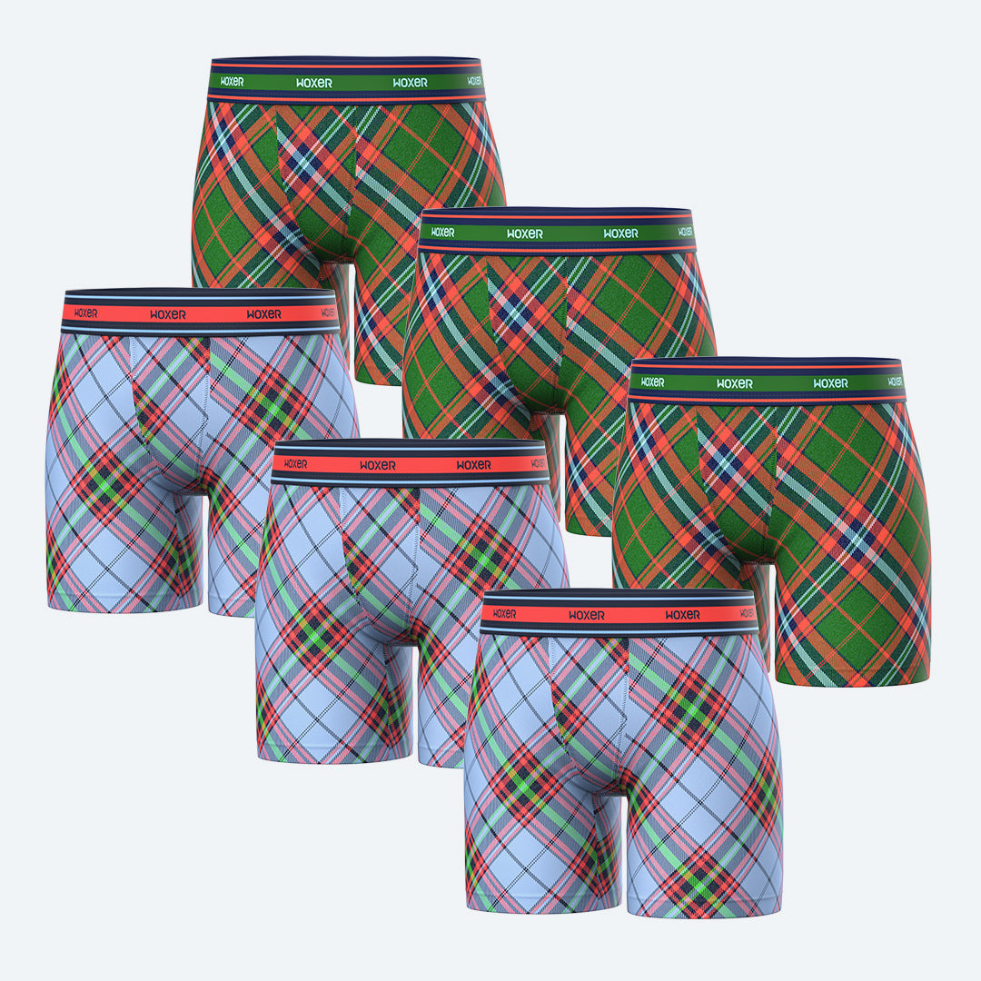 Baller High Waisted Winter Brights 6-Pack