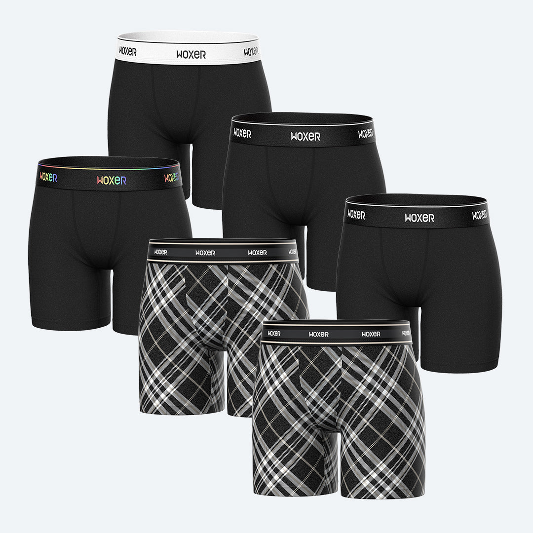 Baller High Waisted Woodland 6-Pack