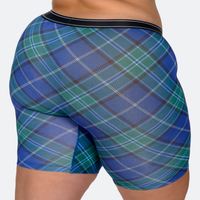 Biker Blue Plaid