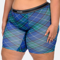 Biker Blue Plaid