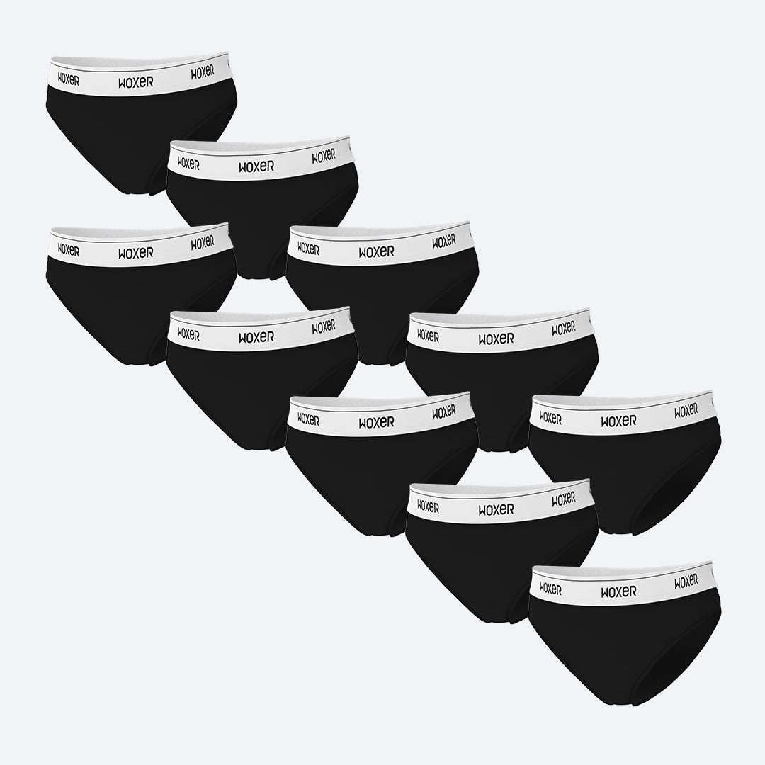 Bikini Black 10-Pack