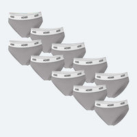 Bikini Heather Grey 10-Pack