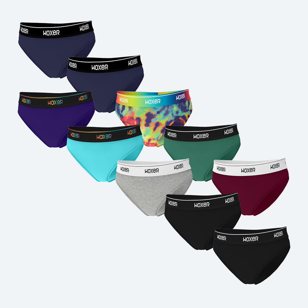 Bikini Navy Burst 10-Pack