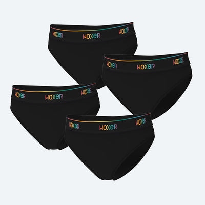 Bikini Pride Black 4-Pack