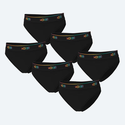 Bikini Pride Black 6-Pack