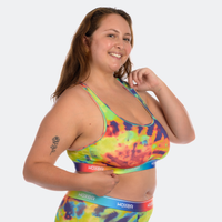 Trini wears a size XL