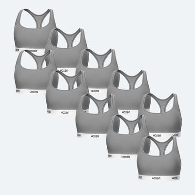 Boss Heather Grey 10-Pack
