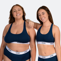 Trini wears a size XL