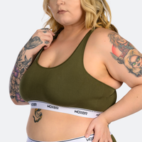 Claudia wears a size XL