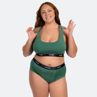 Trini wears a size XL
