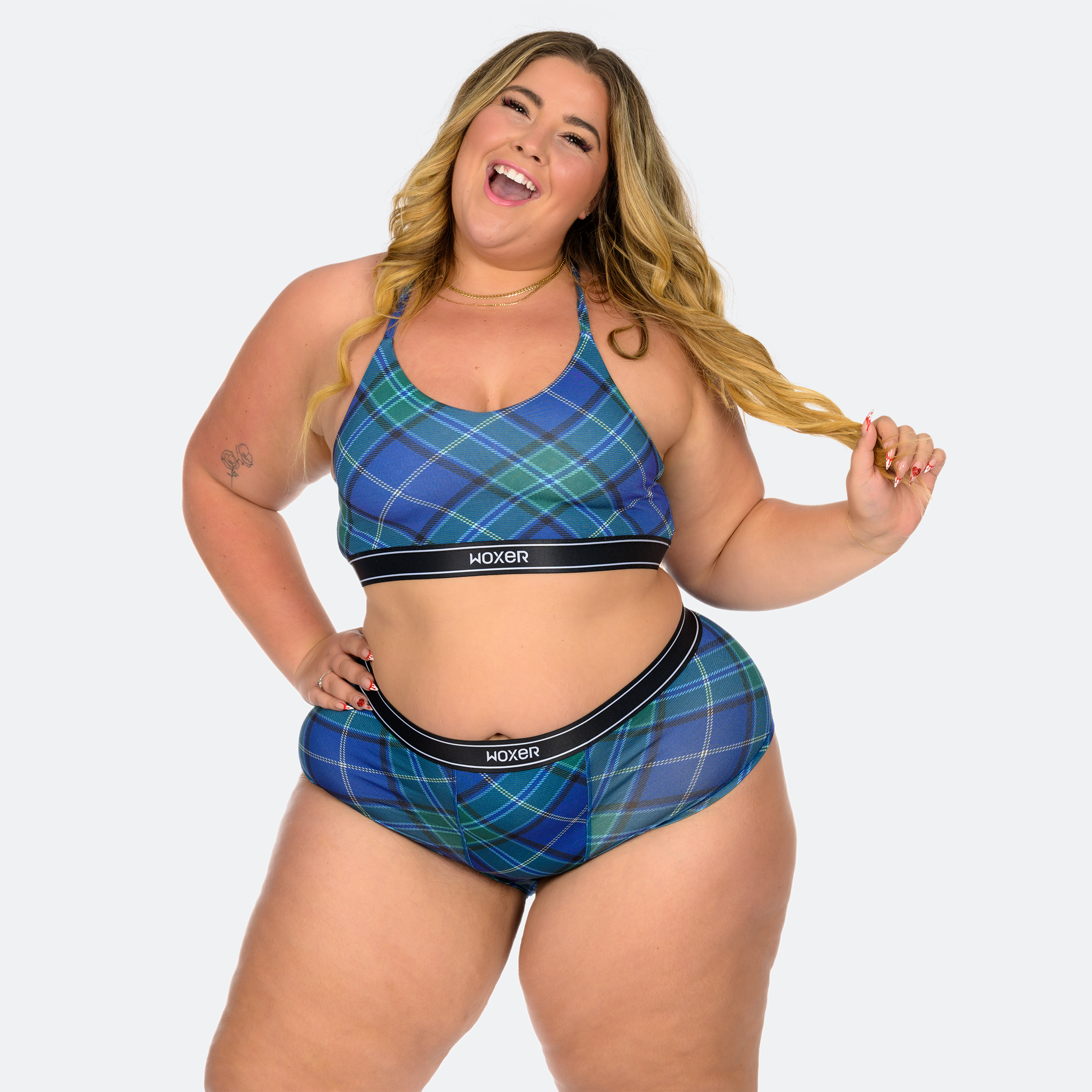 Classic Blue Plaid