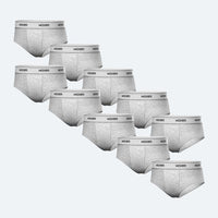 Classic Heather Grey 10-Pack