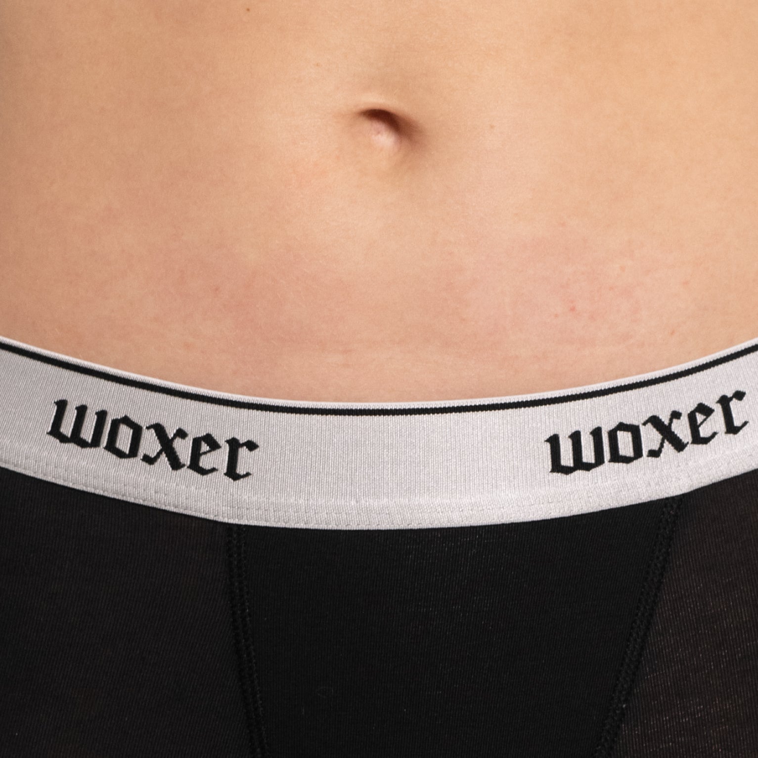 Baller High Waisted Black Chrome