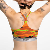 Gabbie wears a size M