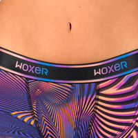 Baller High Waisted Digital World