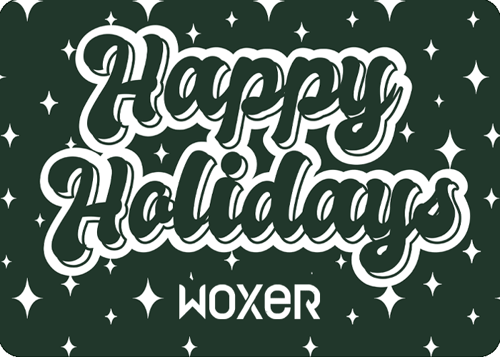Woxer Holiday Green Gift Card