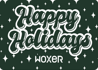 Woxer Holiday Green Gift Card