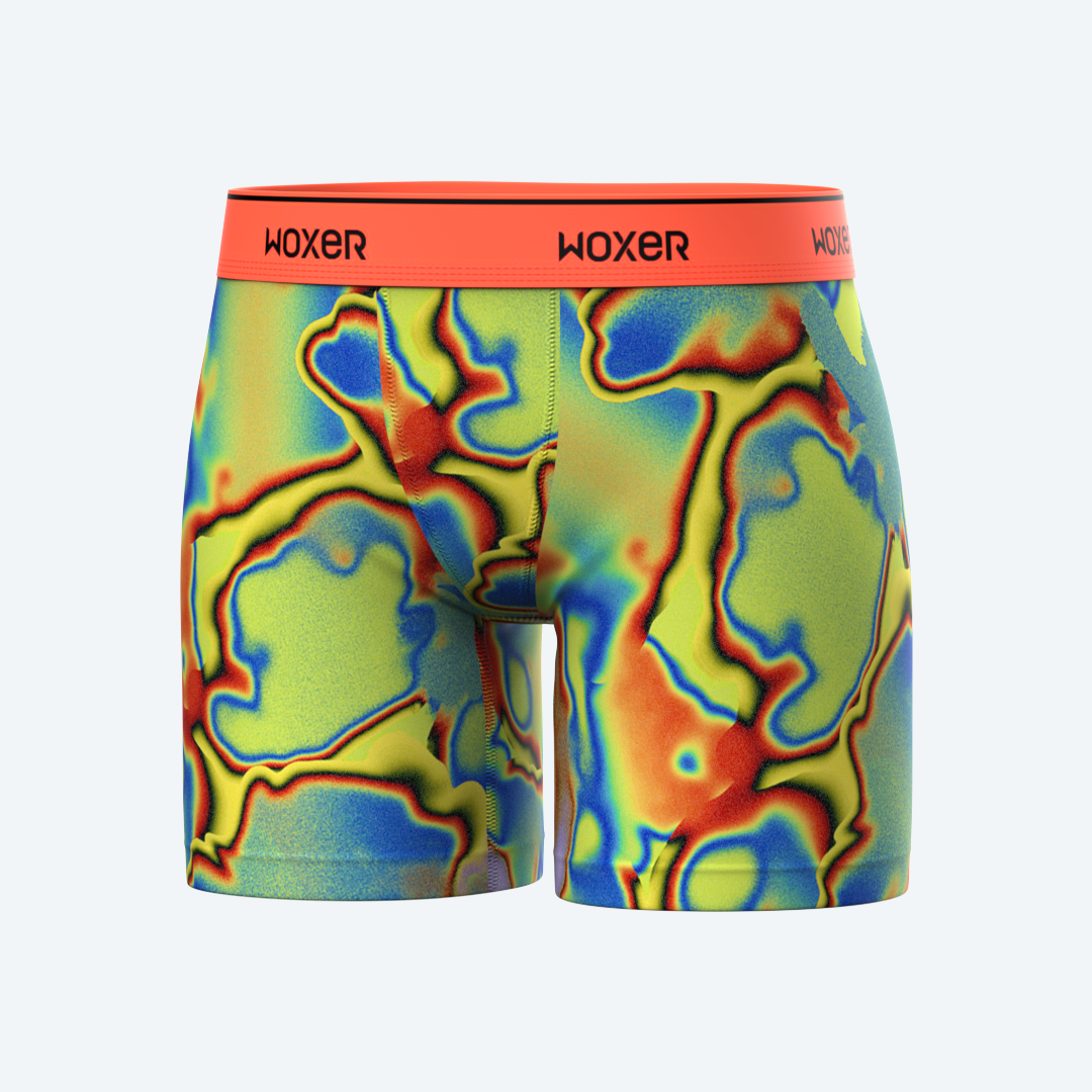 Baller High Waisted Glitch