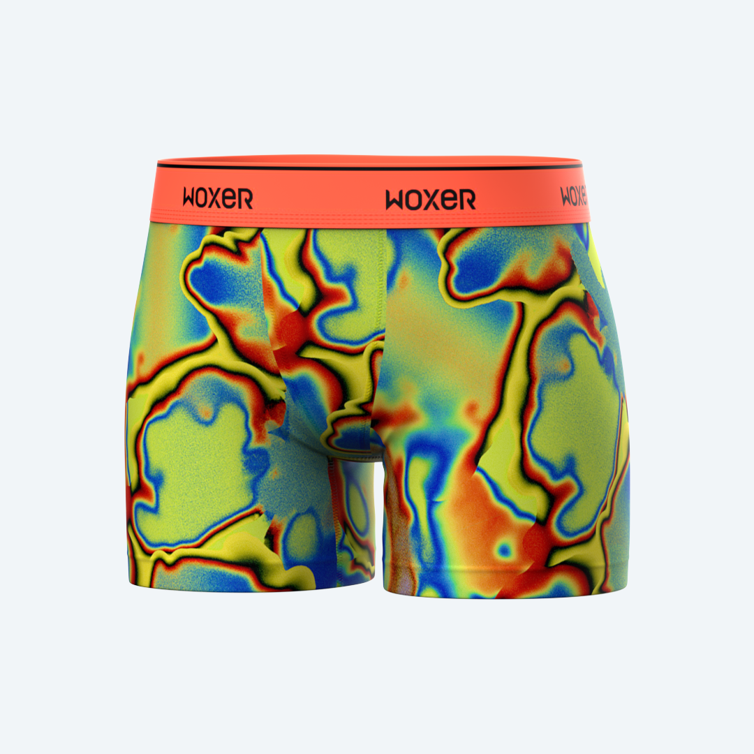 Star High Waisted Glitch