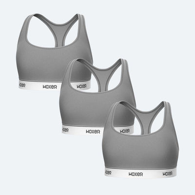 Boss Heather Grey 3-Pack