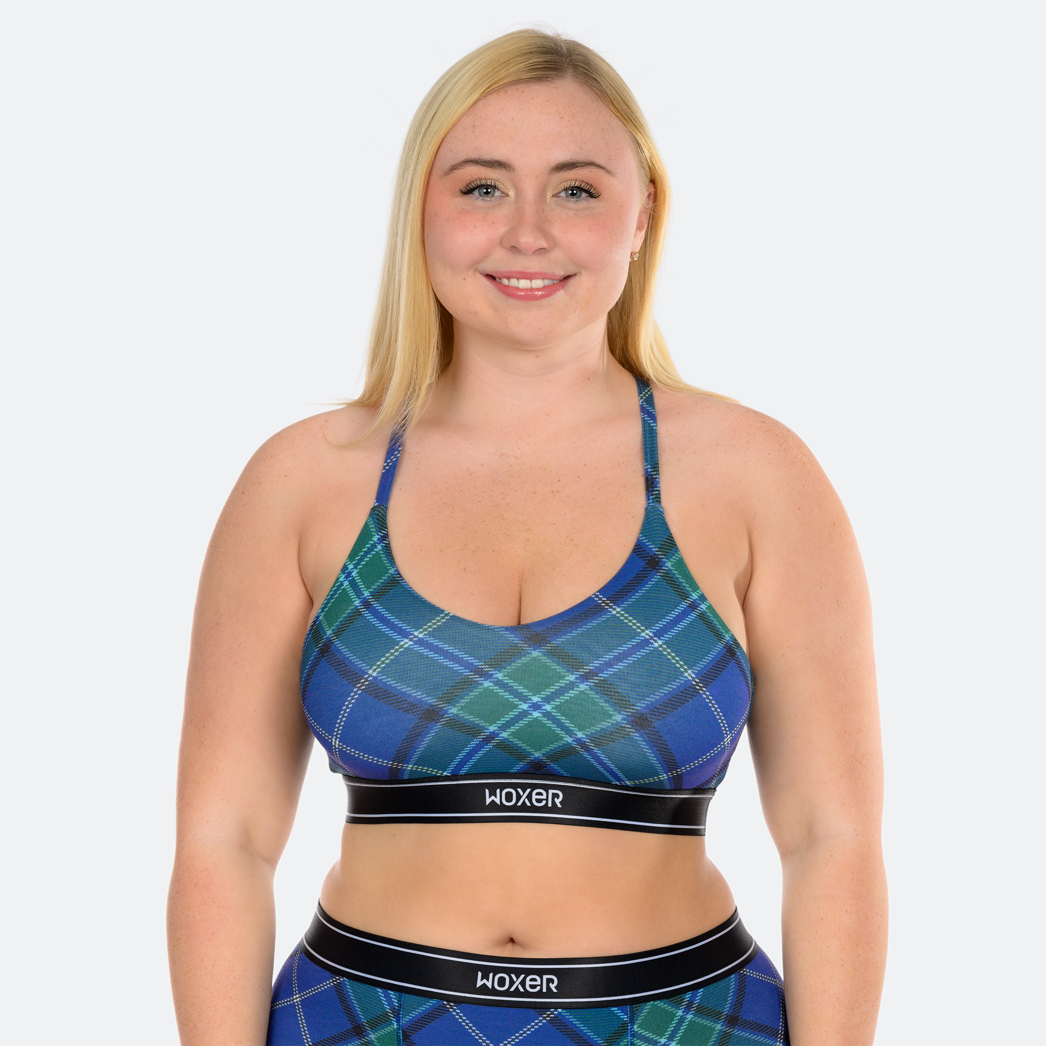 Icon Blue Plaid