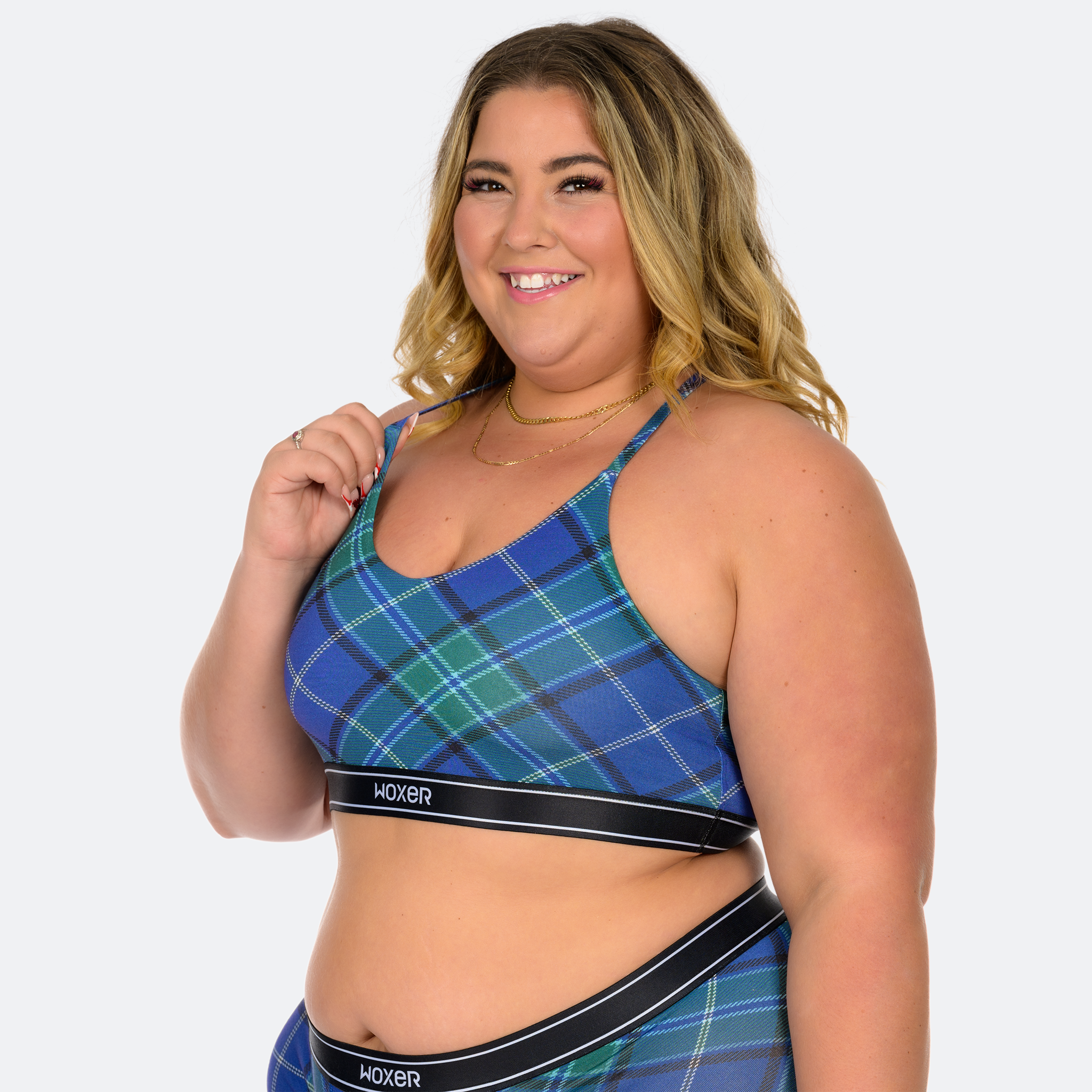 Icon Blue Plaid