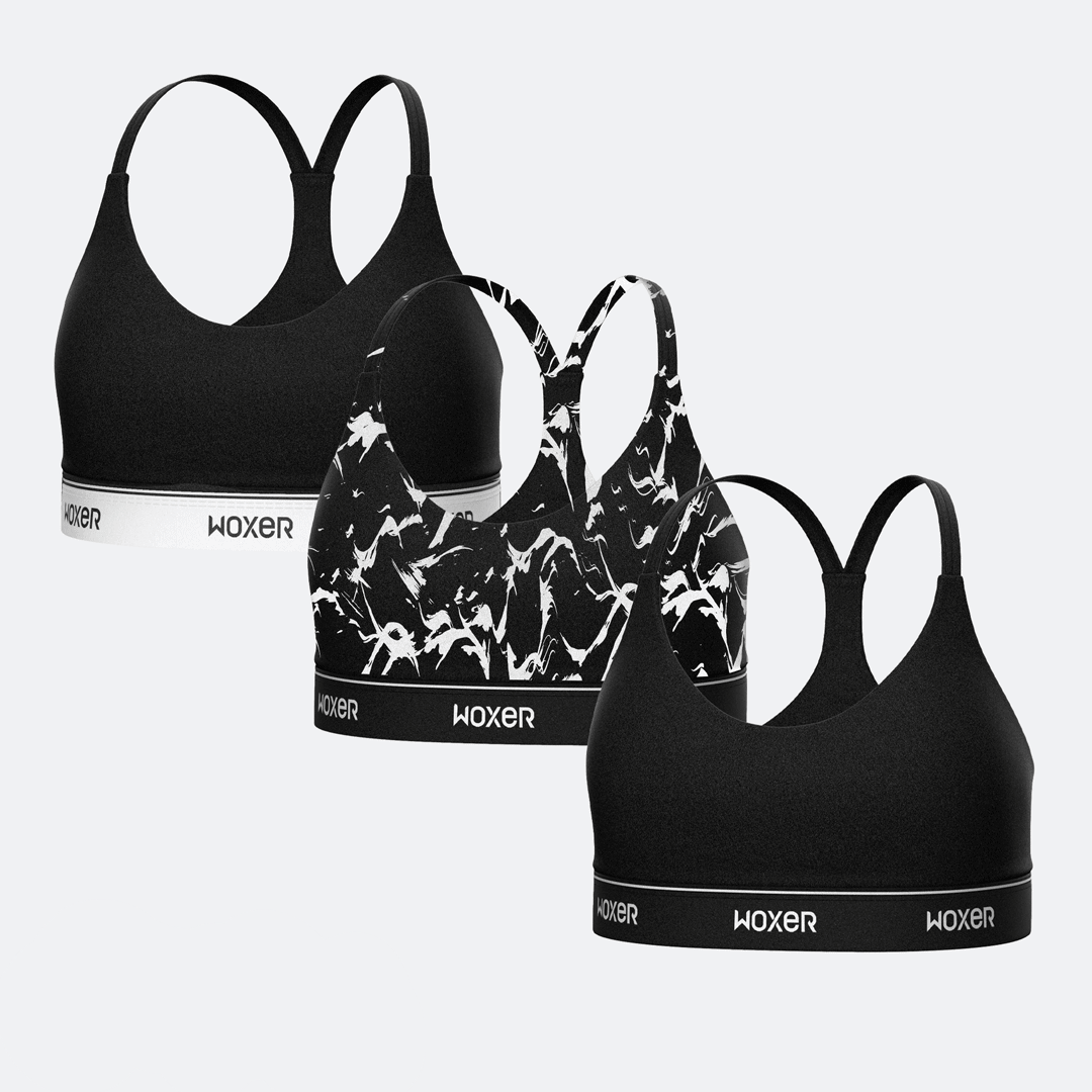 Icon All Black 3-Pack