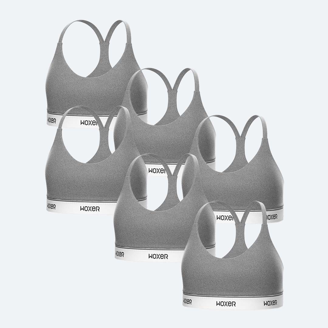 Icon Heather Grey 6-Pack