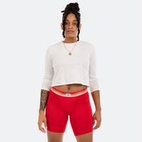 Biker Coral Red