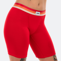Biker Coral Red