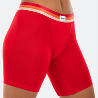 Biker Coral Red