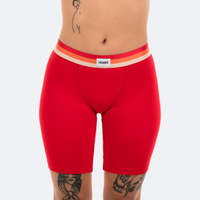 Biker Coral Red
