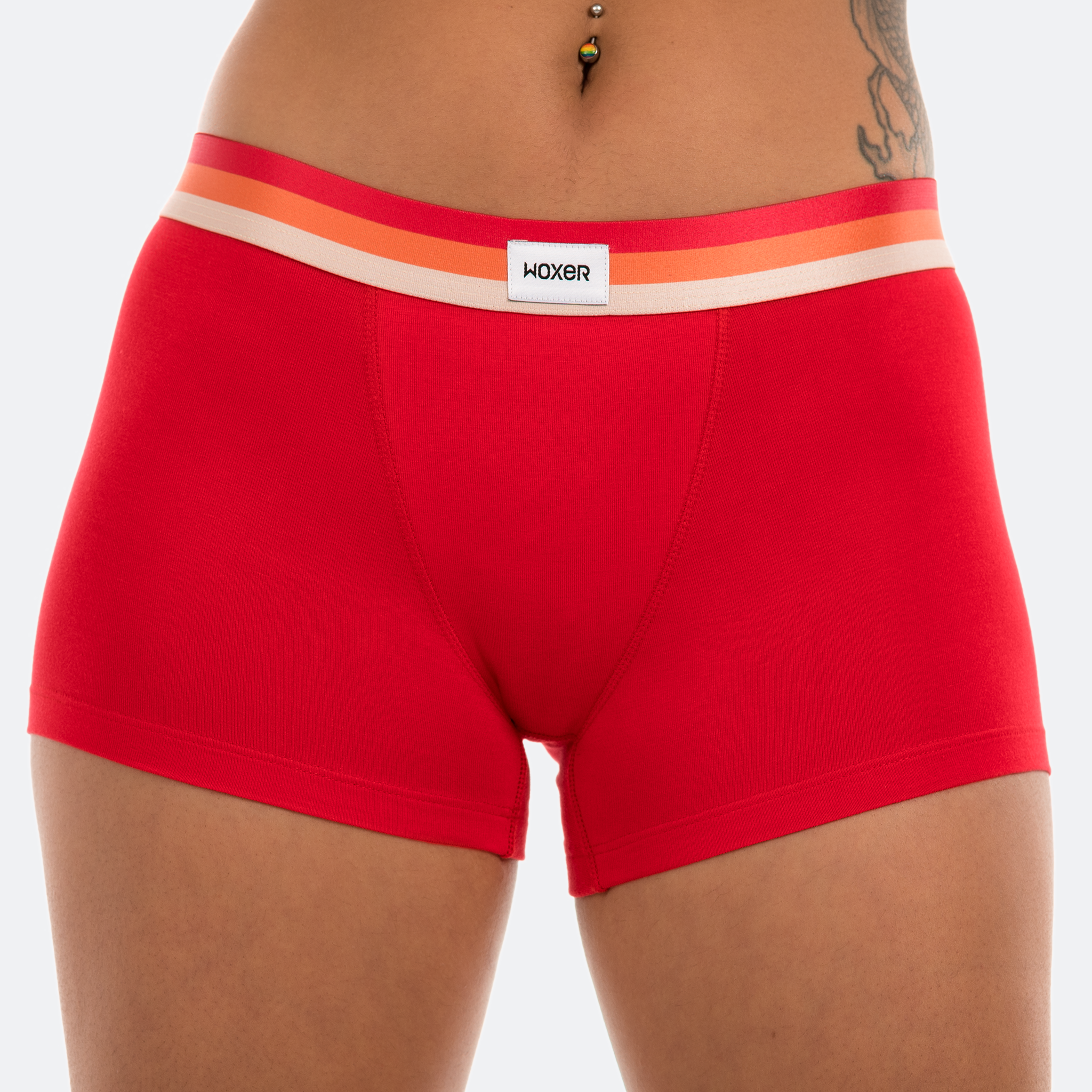 Stud Coral Red