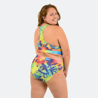 Trini wears a size XL
