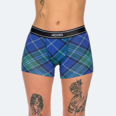 Star Blue Plaid